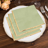 Stylish and Chic Gold Foil Edge Napkins